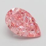 2.01 Carat Fancy Vivid Pink Pear Modified Brilliant Lab Grown Diamond | VVS2 | IGI Certified | ARM699