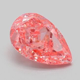 2.02 Carat Fancy Vivid Pink Pear Modified Brilliant Lab Grown Diamond | VS1 | IGI Certified | ARM702