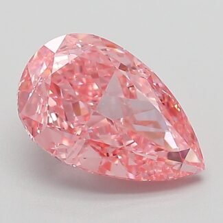 2.02 Carat Fancy Vivid Pink Pear Modified Brilliant Lab Grown Diamond | VS1 | IGI Certified | ARM709