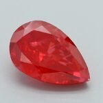 2.03 Carat Fancy Vivid Pink Pear Modified Brilliant Lab Grown Diamond | VS1 | IGI Certified | ARM712