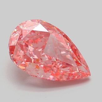2.03 Carat Fancy Vivid Pink Pear Modified Brilliant Lab Grown Diamond | VVS2 | IGI Certified | ARM713