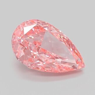 2.03 Carat Fancy Vivid Pink Pear Modified Brilliant Lab Grown Diamond | VVS2 | IGI Certified | ARM715