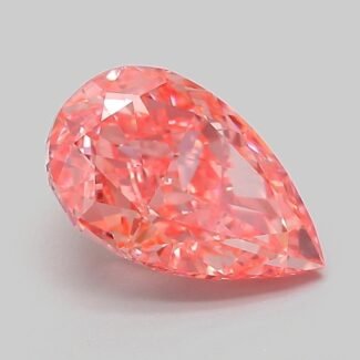 2.04 Carat Fancy Vivid Pink Pear Modified Brilliant Lab Grown Diamond | VVS2 | IGI Certified | ARM719