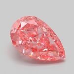 2.05 Carat Fancy Vivid Pink Pear Modified Brilliant Lab Grown Diamond | VS1 | IGI Certified | ARM730