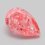 2.07 Carat Fancy Vivid Pink Pear Modified Brilliant Lab Grown Diamond | VS1 | IGI Certified | ARM749