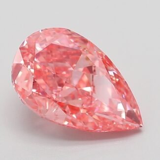 3 Carat Fancy Vivid Pink Pear Modified Brilliant Lab Grown Diamond | VVS2 | IGI Certified | ARM753