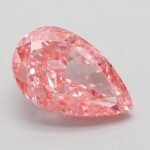 3.04 Carat Fancy Vivid Pink Pear Modified Brilliant Lab Grown Diamond | VS1 | IGI Certified | ARM761