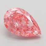 3.04 Carat Fancy Vivid Pink Pear Modified Brilliant Lab Grown Diamond | VS1 | IGI Certified | ARM763