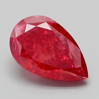 3.05 Carat Fancy Vivid Pink Pear Modified Brilliant Lab Grown Diamond | VS1 | IGI Certified | ARM765