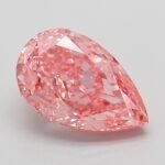 3.1 Carat Fancy Vivid Pink Pear Modified Brilliant Lab Grown Diamond | VS1 | IGI Certified | ARM788