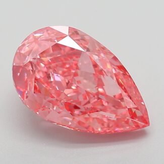 4.01 Carat Fancy Vivid Pink Pear Modified Brilliant Lab Grown Diamond | VVS2 | IGI Certified | ARM798