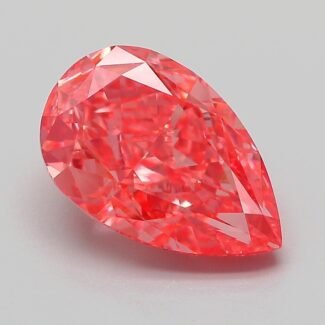 4.28 Carat Fancy Vivid Pink Pear Modified Brilliant Lab Grown Diamond | VVS2 | IGI Certified | ARM808