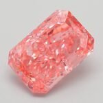 2.04 Carat Fancy Vivid Pink Cut Cornered Rectangular Modified Brilliant Lab Grown Diamond | VVS2 | IGI Certified | ARM924