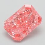 2.04 Carat Fancy Vivid Pink Cut Cornered Rectangular Modified Brilliant Lab Grown Diamond | VVS2 | IGI Certified | ARM927