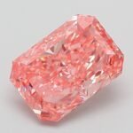 2.04 Carat Fancy Vivid Pink Cut Cornered Rectangular Modified Brilliant Lab Grown Diamond | VS1 | IGI Certified | ARM928
