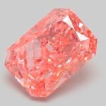 2.27 Carat Fancy Vivid Pink Cut Cornered Rectangular Modified Brilliant Lab Grown Diamond | VVS2 | IGI Certified | ARM953