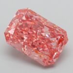 3.32 Carat Fancy Vivid Pink Cut Cornered Rectangular Modified Brilliant Lab Grown Diamond | VS1 | IGI Certified | ARM999