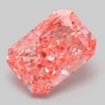 5.16 Carat Fancy Vivid Pink Cut Cornered Rectangular Modified Brilliant Lab Grown Diamond | VS1 | IGI Certified | ARM1016