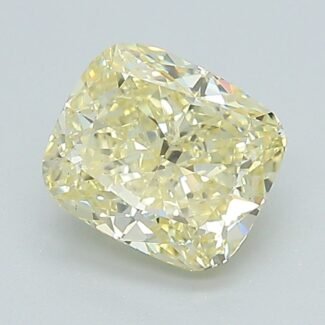 1.26 Carat Fancy Intense Yellow Cushion Brilliant Lab Grown Diamond | VS1 | IGI Certified | ARM1032